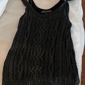 Ralph Lauren Black Label Silk Knit Tank